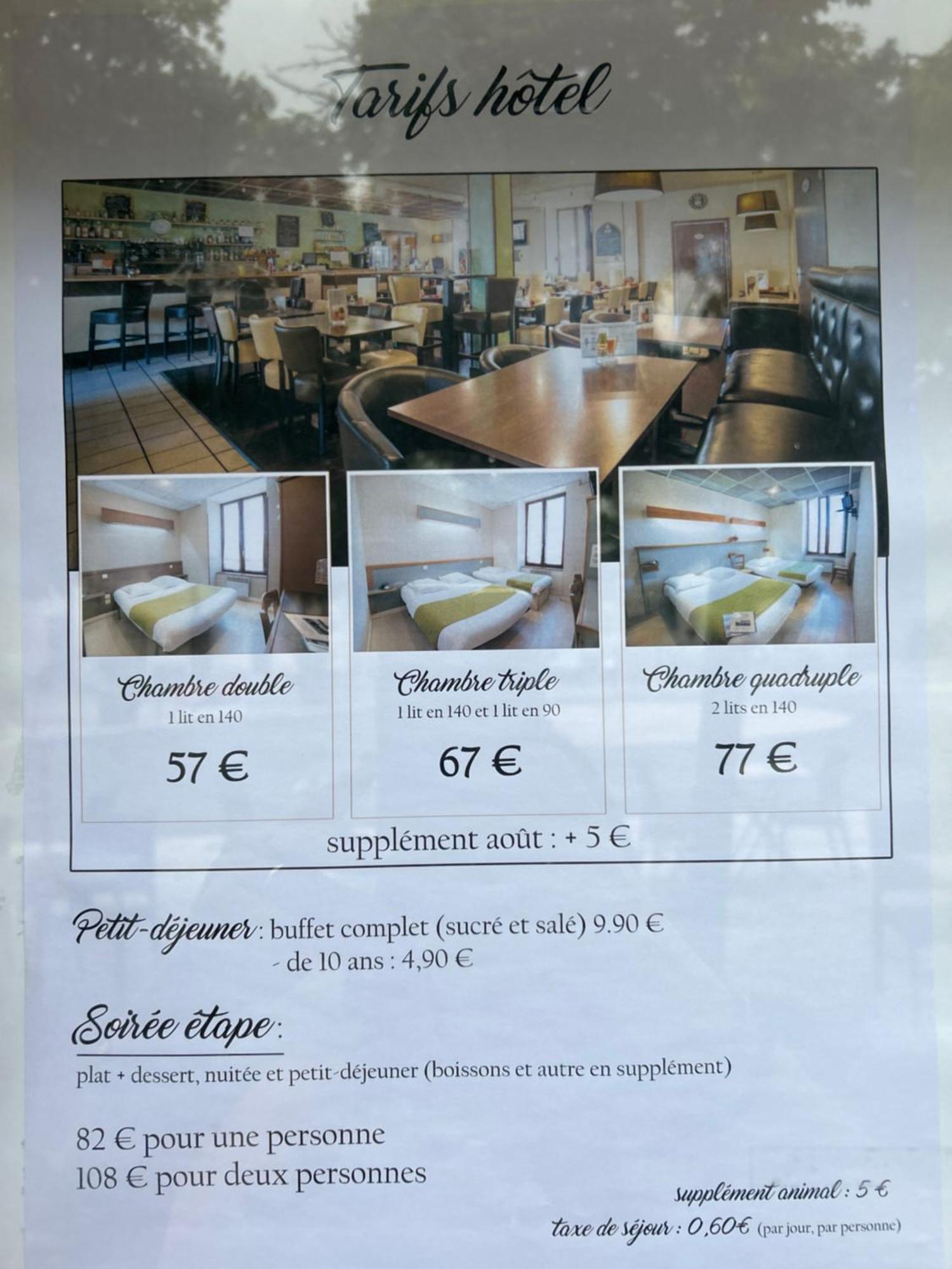 Hotel De La Gare Sévérac-le-Château Exteriör bild