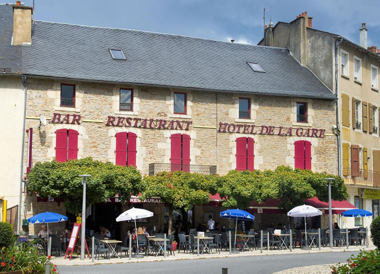 Hotel De La Gare Sévérac-le-Château Exteriör bild